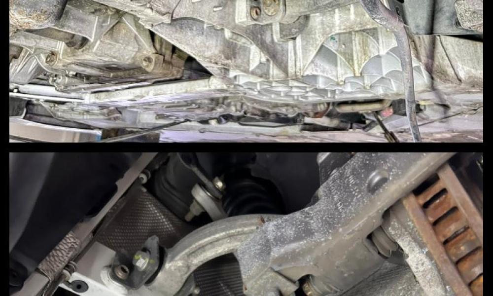 Lamborghini Gallardo pulizia a ghiaccio secco prima e dopo