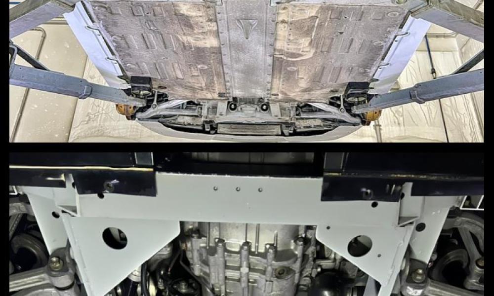 Lamborghini Gallardo pulizia a ghiaccio secco prima e dopo