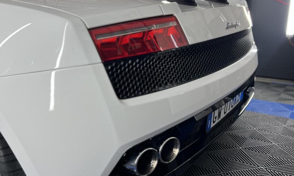 Lamborghini Gallardo pulizia a ghiaccio secco prima e dopo