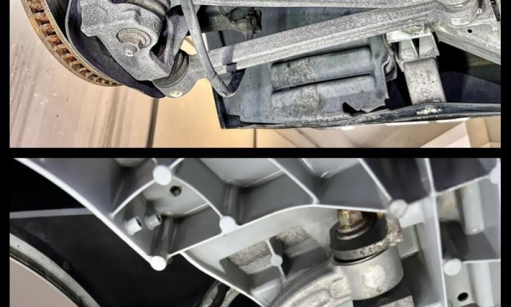 Lamborghini Gallardo pulizia a ghiaccio secco prima e dopo